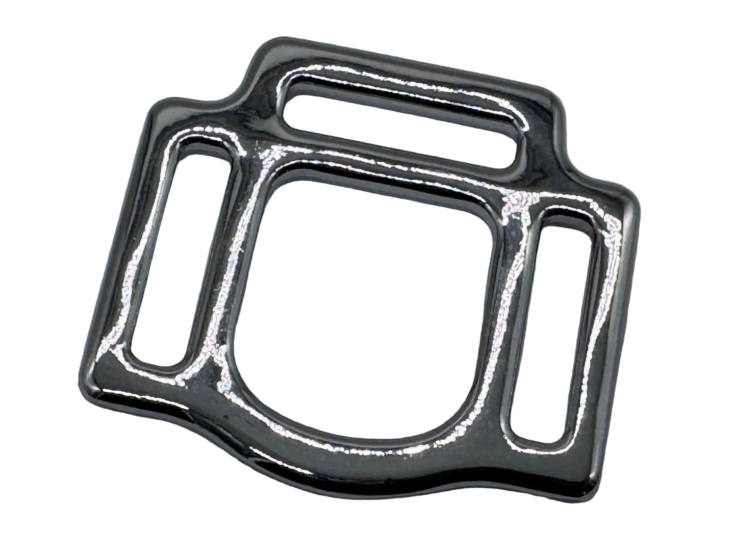 Halfterquadrat mit 3 Öffnungen 26x6x59mm - 5 Stück